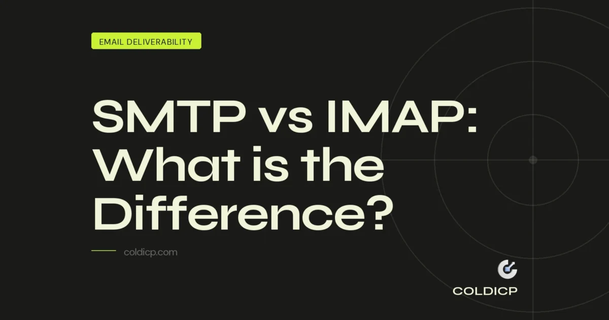 SMTP vs IMAP: What is the Difference? — COLDICP