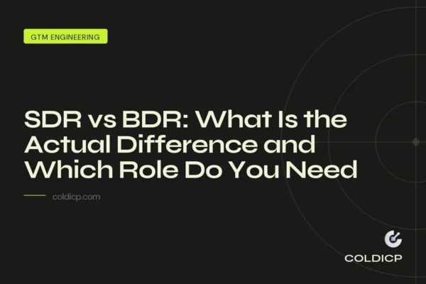 SDR vs BDR: What Is the Actual Difference and Which Role Do You Need