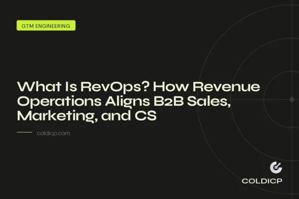 What Is RevOps? How Revenue Operations Aligns B2B Sales, Marketing, and CS