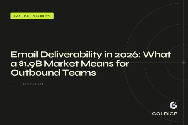Email Deliverability in 2026: What a $1.9B Market Means for Outbound Teams