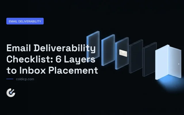 Email Deliverability Checklist: 6 Layers to Inbox Placement — COLDICP