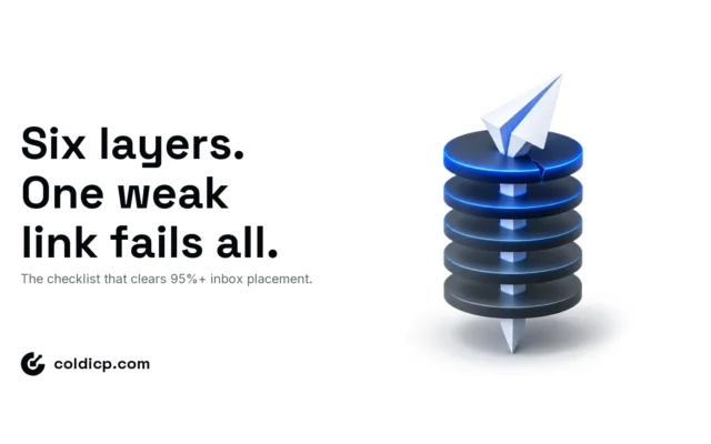 Isometric stack of six rings with an envelope passing through, the top ring cracked and the layers below dimmed